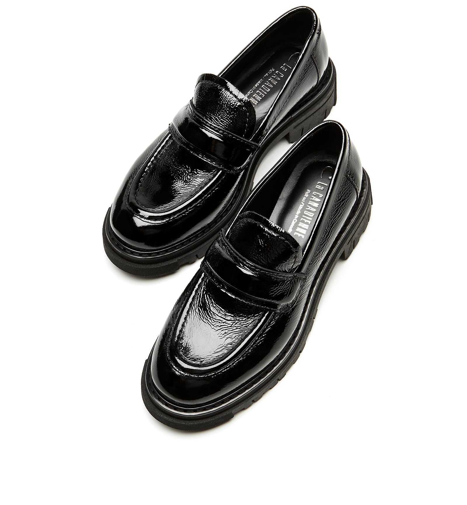 La Canadienne DELLA CRINKLE LEATHER LOAFER Women