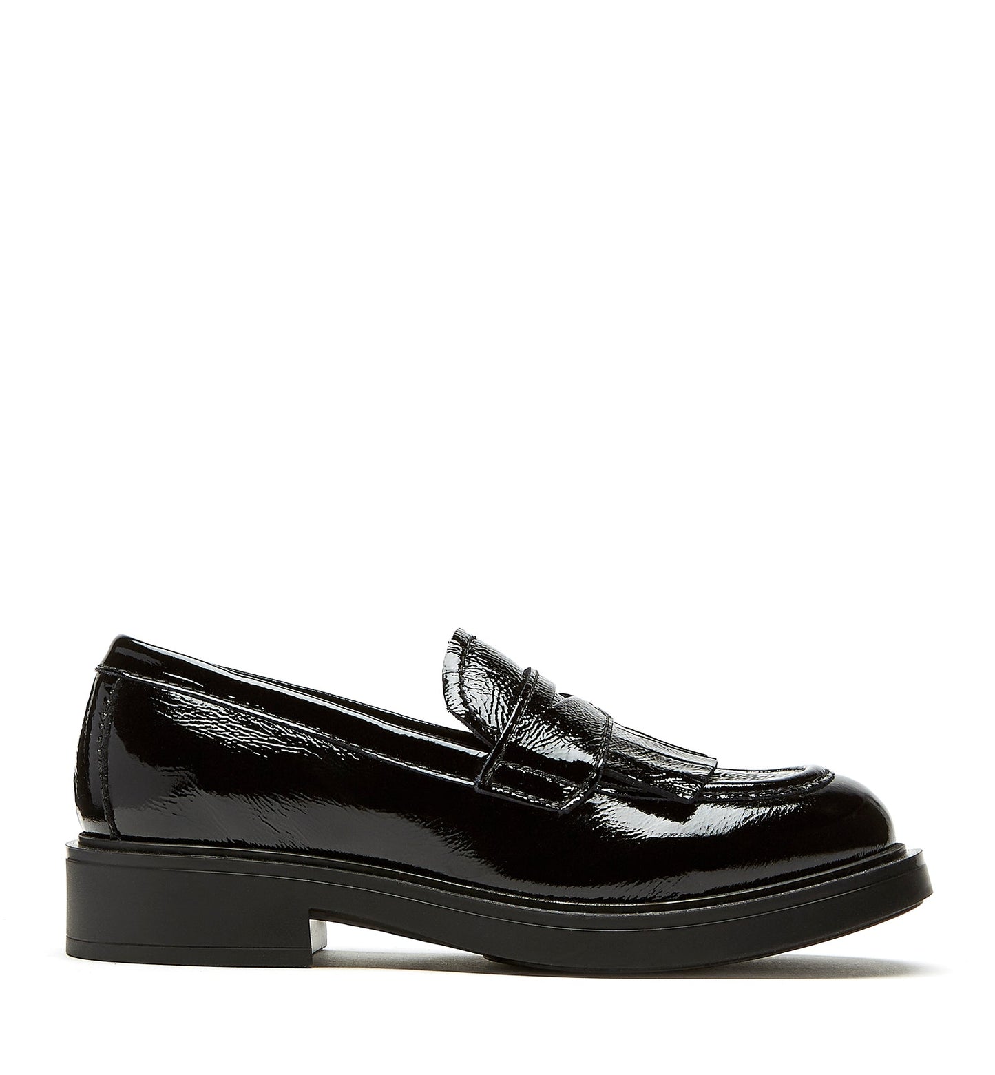 La Canadienne CHARLES CRINKLE LEATHER LOAFER Women