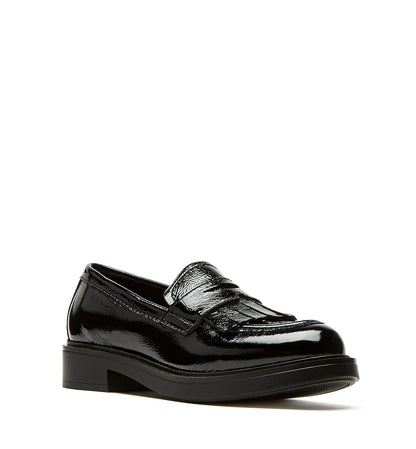 La Canadienne CHARLES CRINKLE LEATHER LOAFER Women