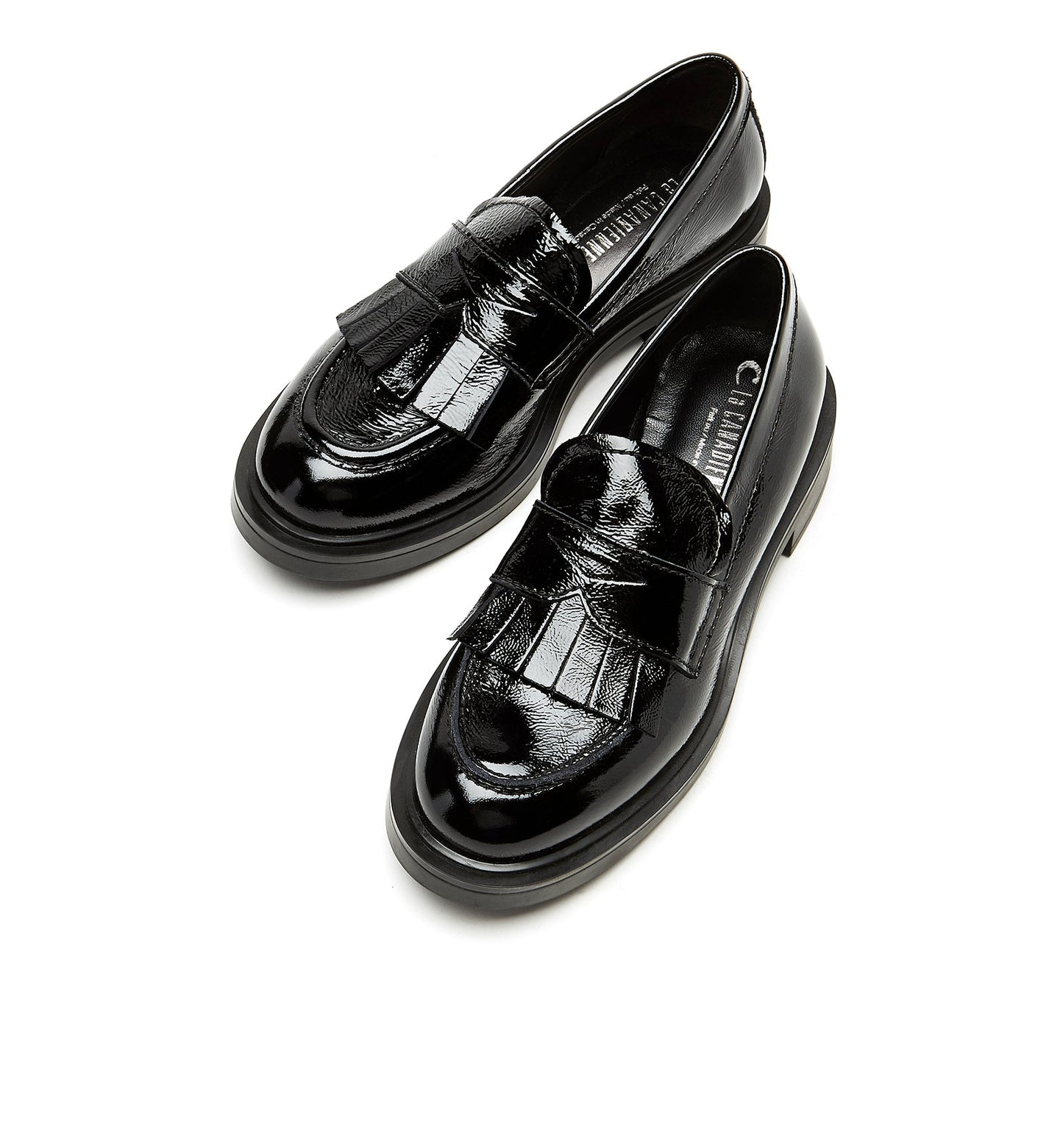 La Canadienne CHARLES CRINKLE LEATHER LOAFER Women