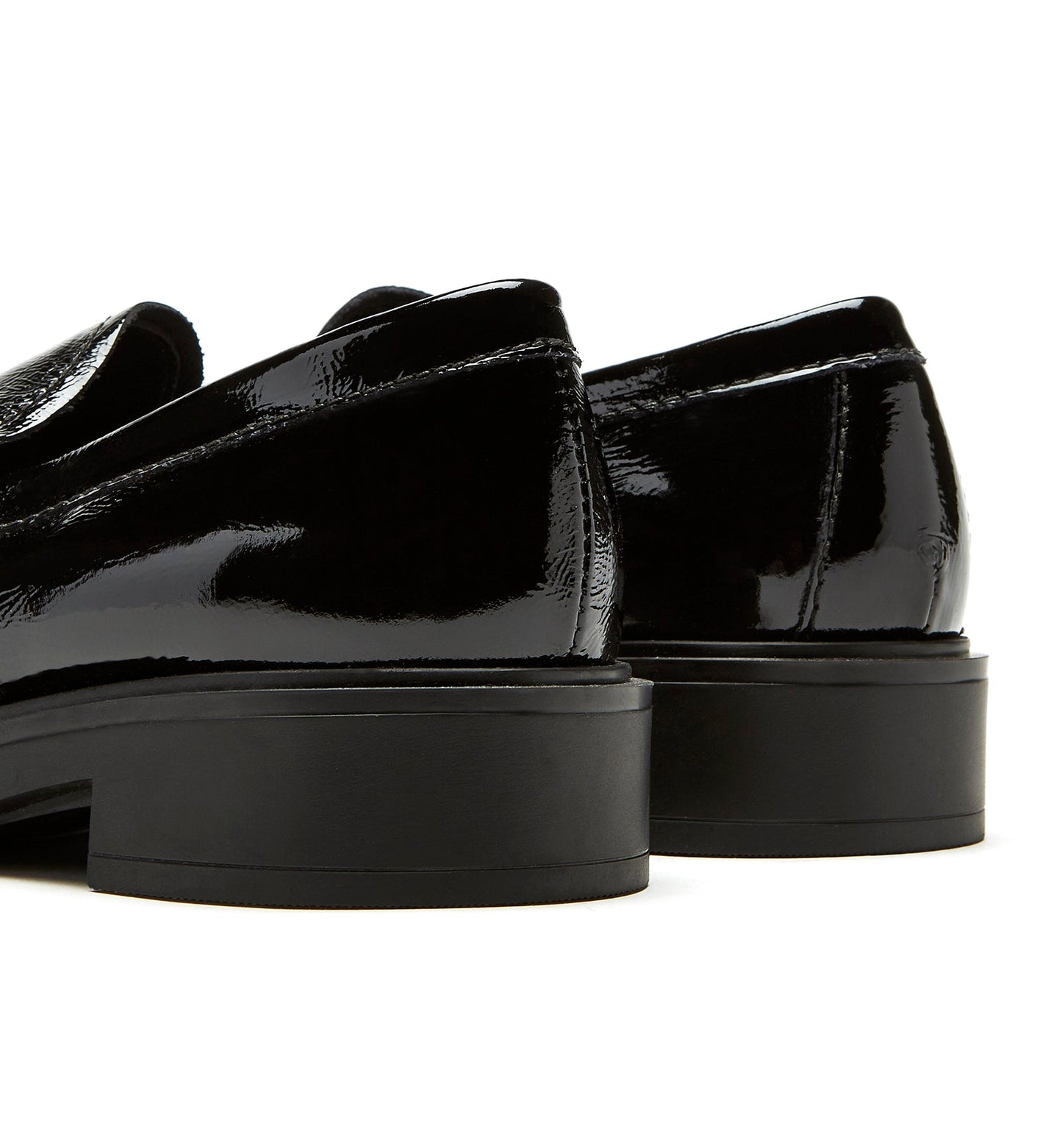 La Canadienne CHARLES CRINKLE LEATHER LOAFER Women
