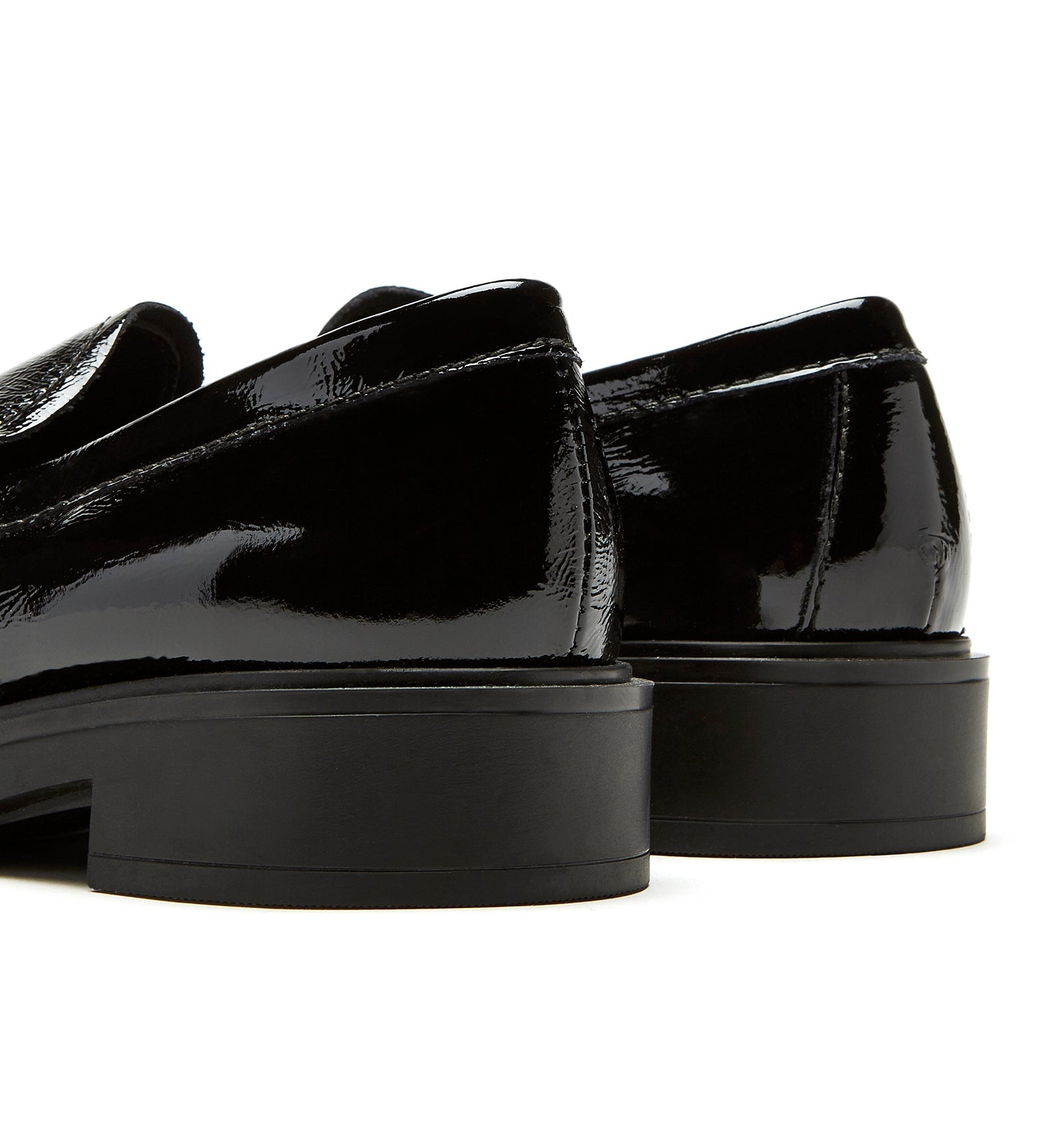 La Canadienne CHARLES CRINKLE LEATHER LOAFER Women