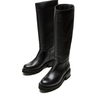 La Canadienne CHANNING PEBBLED LEATHER BOOT Women