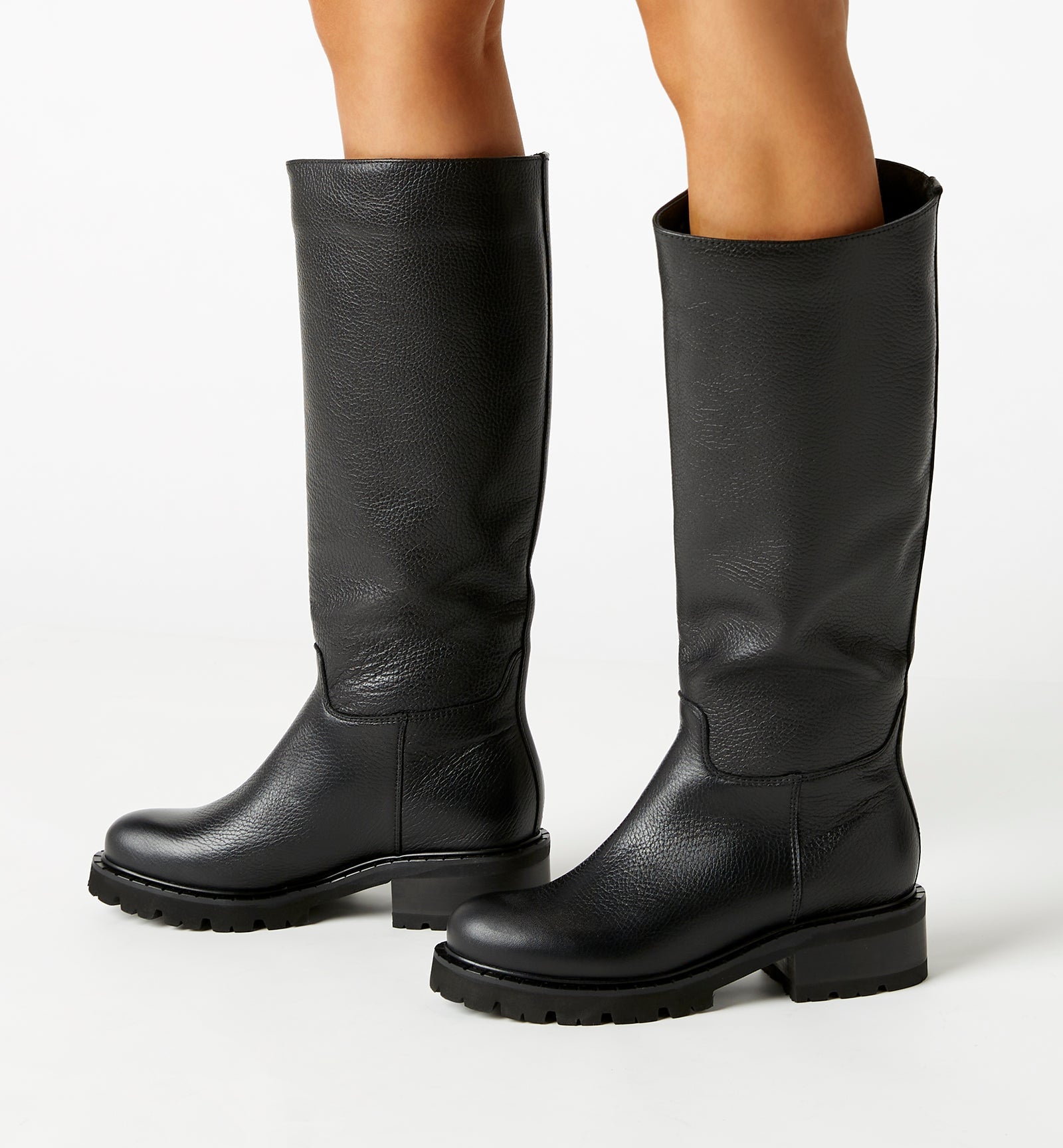 La Canadienne CHANNING PEBBLED LEATHER BOOT Women