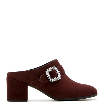 La Canadienne JEWELS SUEDE MULE Women