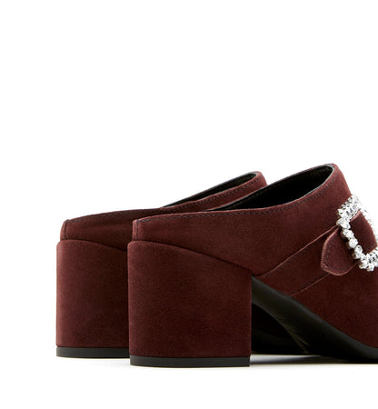 La Canadienne JEWELS SUEDE MULE Women