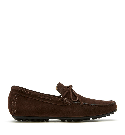 La Canadienne PILONE MEN'S SHEARLING-LINED SUEDE LOAFER Men