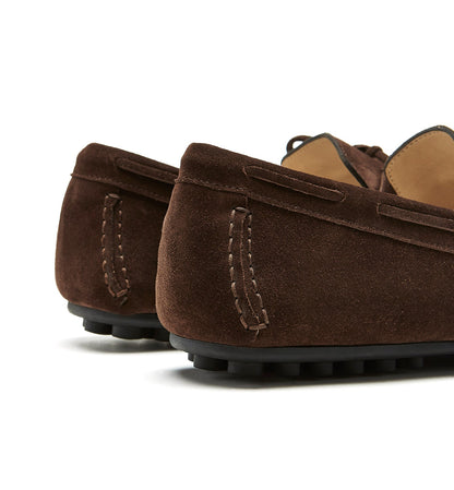 La Canadienne PILONE MEN'S SHEARLING-LINED SUEDE LOAFER Men