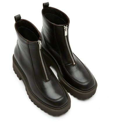 La Canadienne NASH PEBBLED LEATHER BOOTIE Women