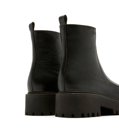 La Canadienne NASH PEBBLED LEATHER BOOTIE Women