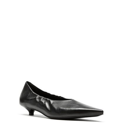 La Canadienne RIANE LEATHER KITTEN HEEL Women