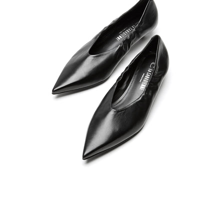 La Canadienne RIANE LEATHER KITTEN HEEL Women