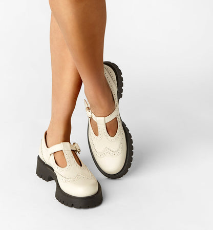 La Canadienne BRAELYN LEATHER MARY JANE LOAFER Women