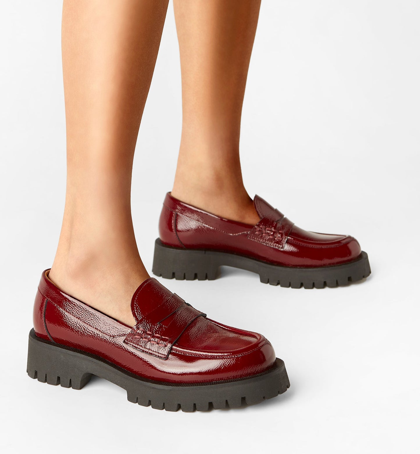 La Canadienne BERTA PATENT LEATHER LOAFER Women