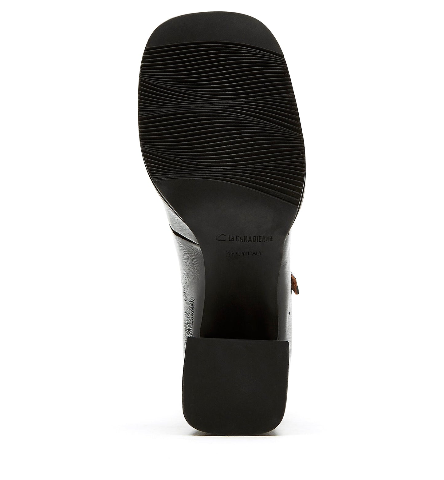 La Canadienne BIANCA CRINKLE LEATHER MARY JANE HEEL Women