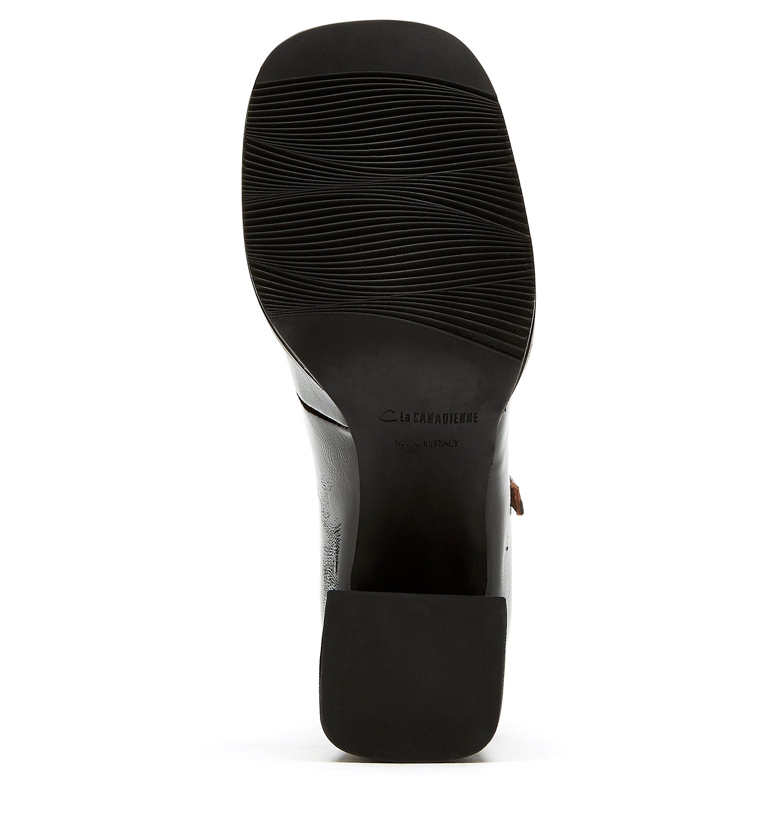 La Canadienne BIANCA CRINKLE LEATHER MARY JANE HEEL Women
