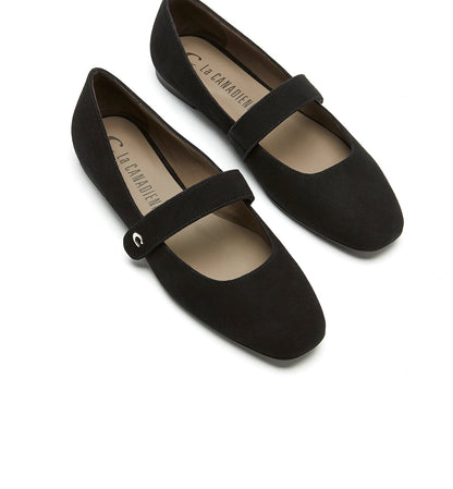 La Canadienne FIFER MARY JANE SUEDE FLAT Women