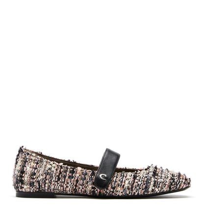 La Canadienne FIFER MARY JANE TWEED FLAT Women