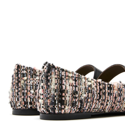 La Canadienne FIFER MARY JANE TWEED FLAT Women