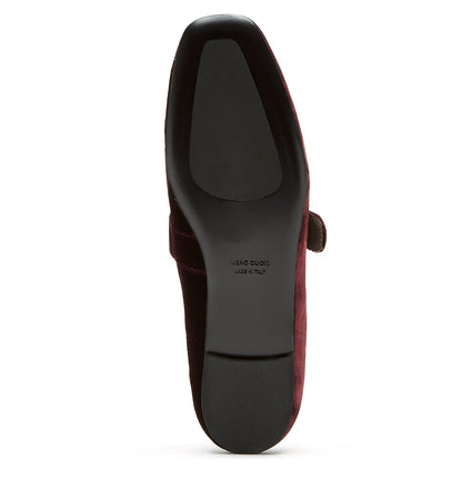 La Canadienne FIFER MARY JANE VELVET FLAT Women