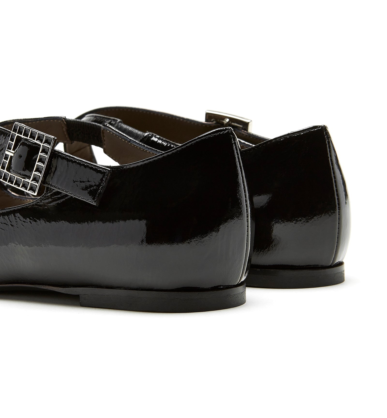 La Canadienne FRANZ CRINKLE LEATHER FLAT Women