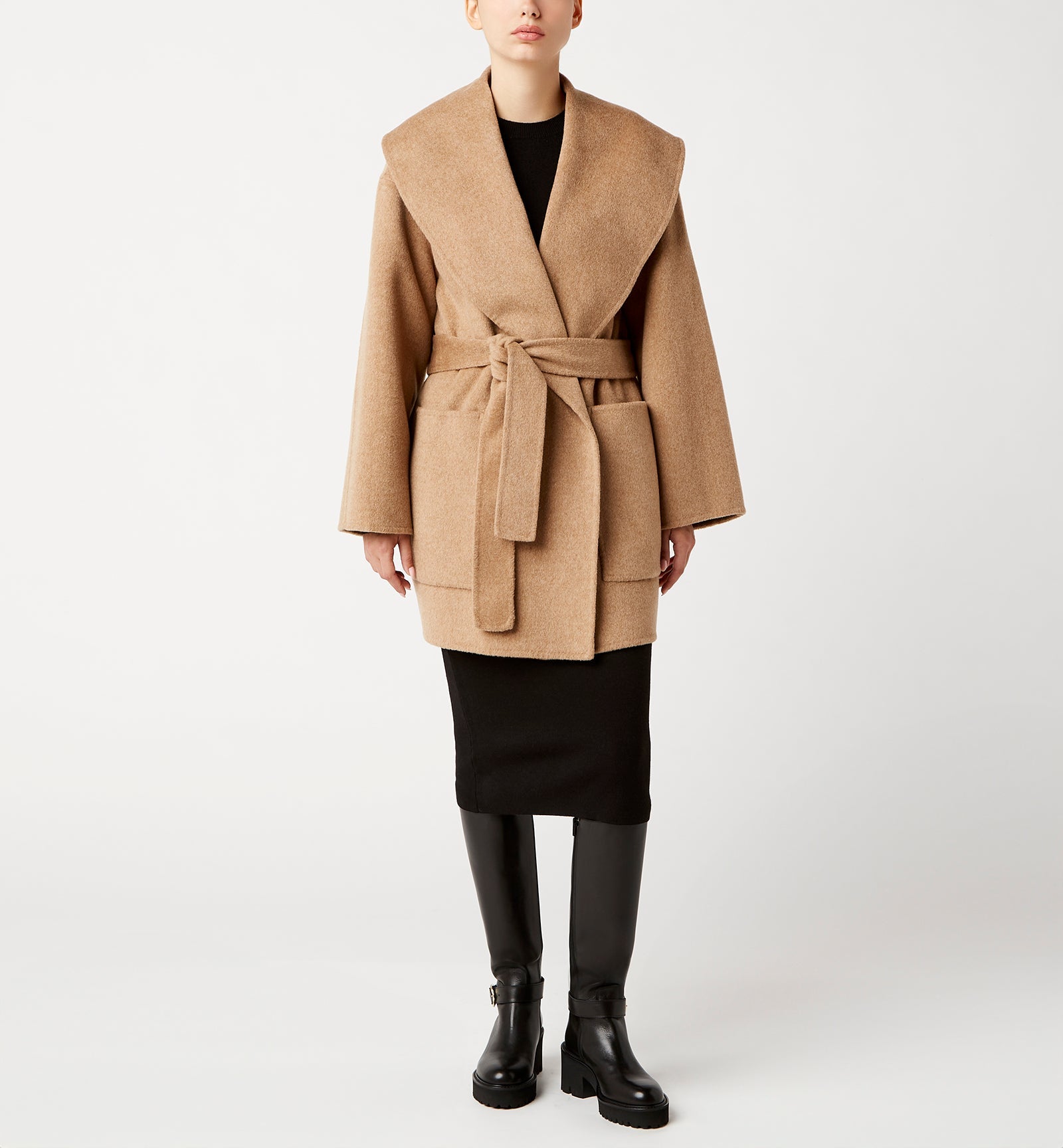La Canadienne ZIA WOOL WRAP COAT Women