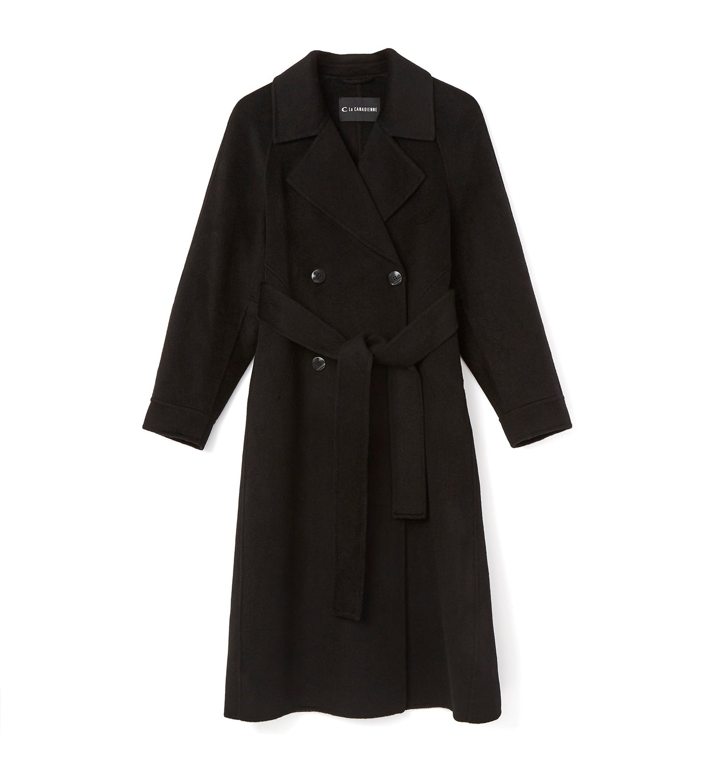 La Canadienne ZOEY DOUBLE-BREASTED LONG COAT Women