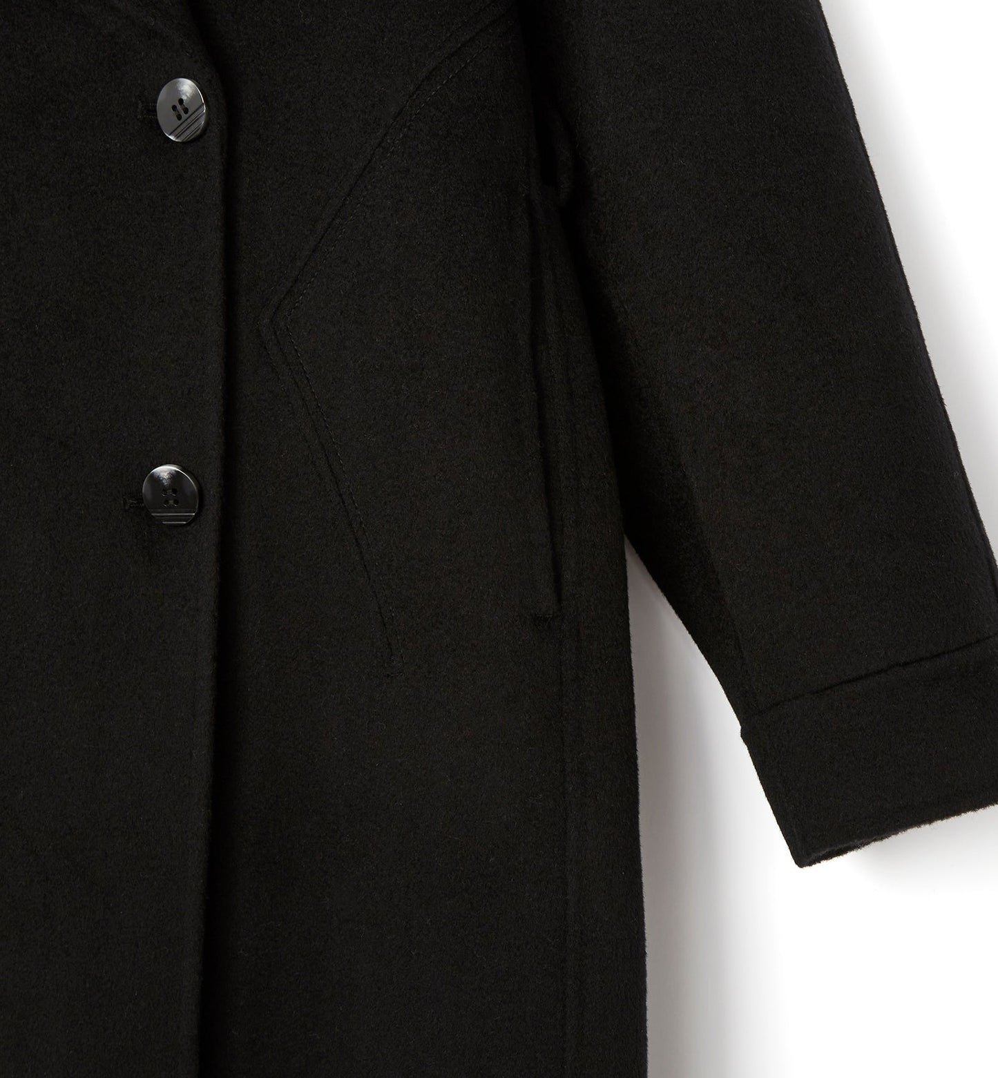 La Canadienne ZOEY DOUBLE-BREASTED LONG COAT Women