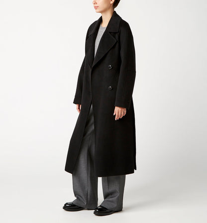 La Canadienne ZOEY DOUBLE-BREASTED LONG COAT Women