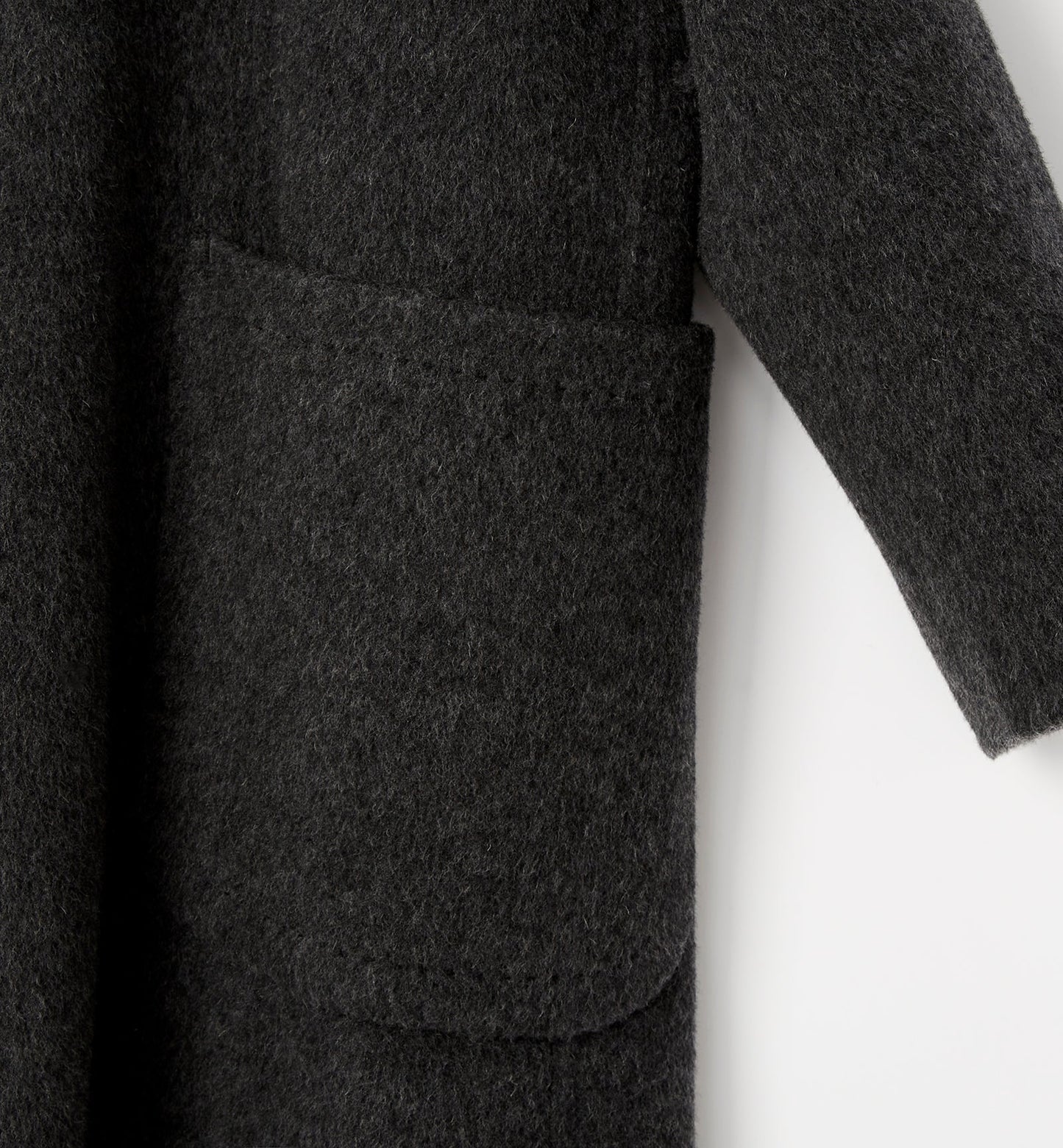 La Canadienne ZURI LONG HOODED WOOL COAT Women