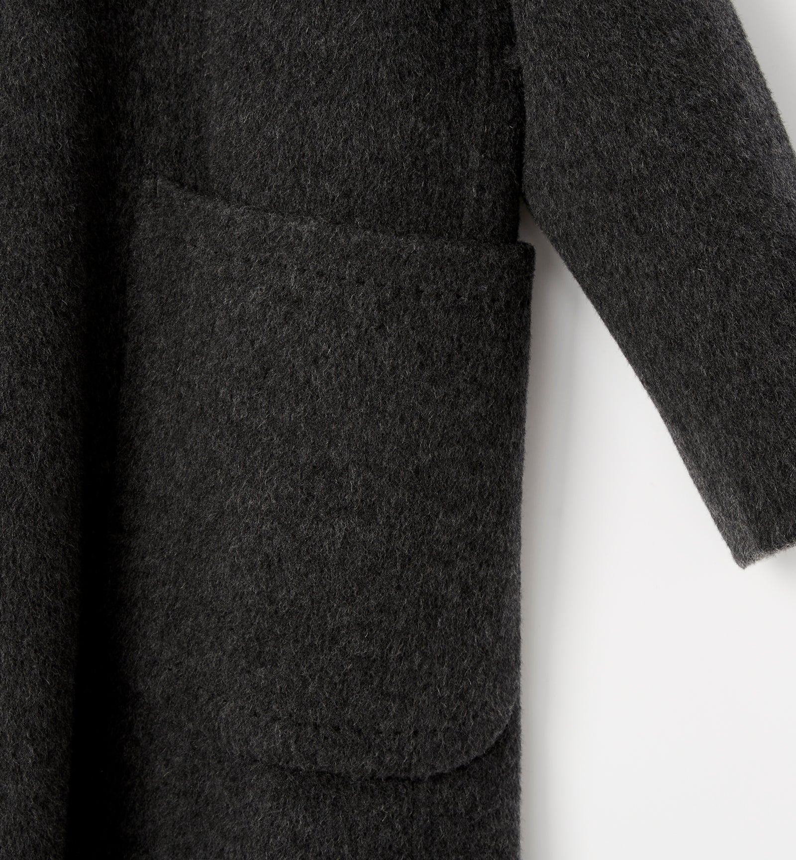 La Canadienne ZURI LONG HOODED WOOL COAT Women