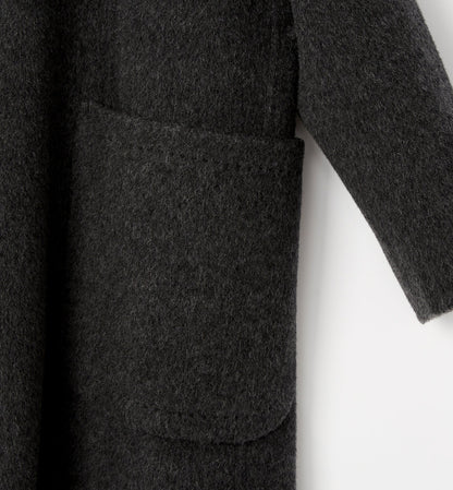 La Canadienne ZURI LONG HOODED WOOL COAT Women