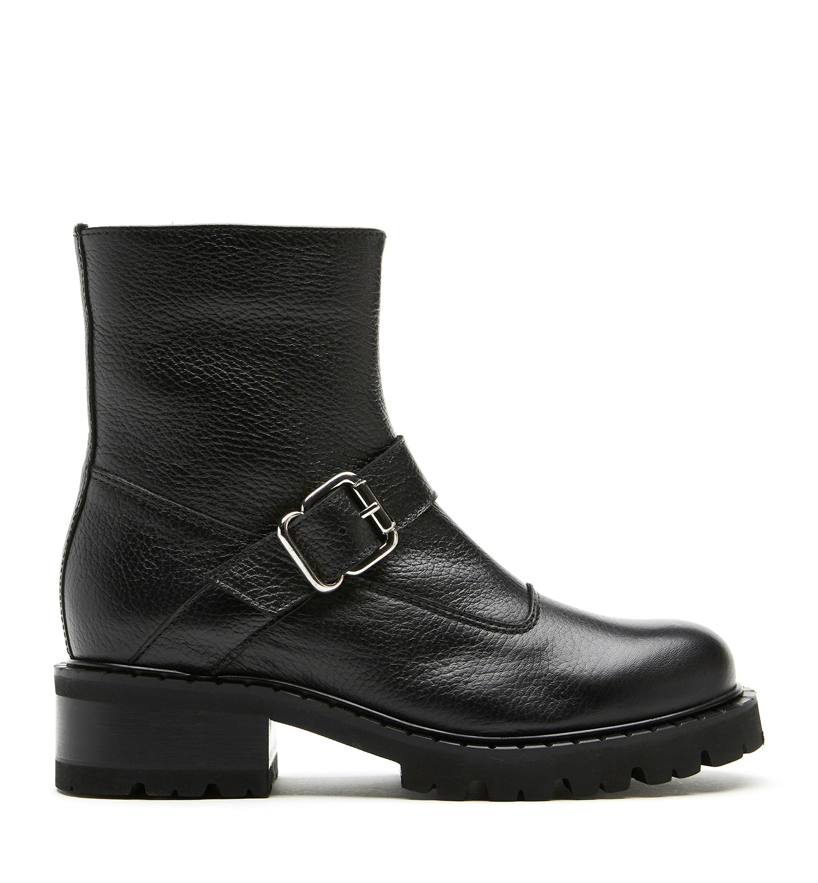 La Canadienne CLIVE PEBBLED LEATHER BOOTIE Women