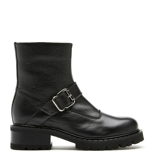 La Canadienne CLIVE PEBBLED LEATHER BOOTIE Women