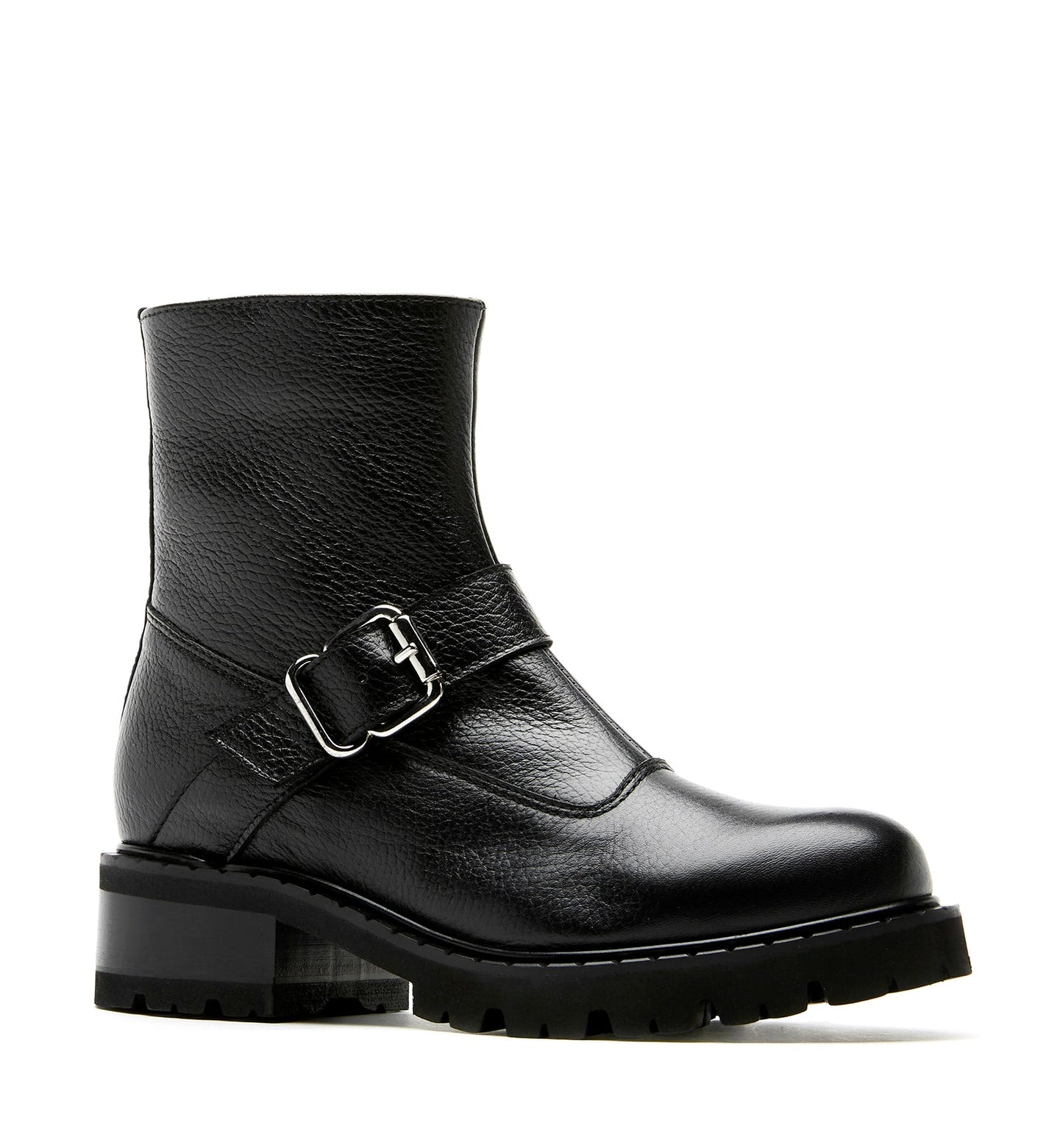 La Canadienne CLIVE PEBBLED LEATHER BOOTIE Women