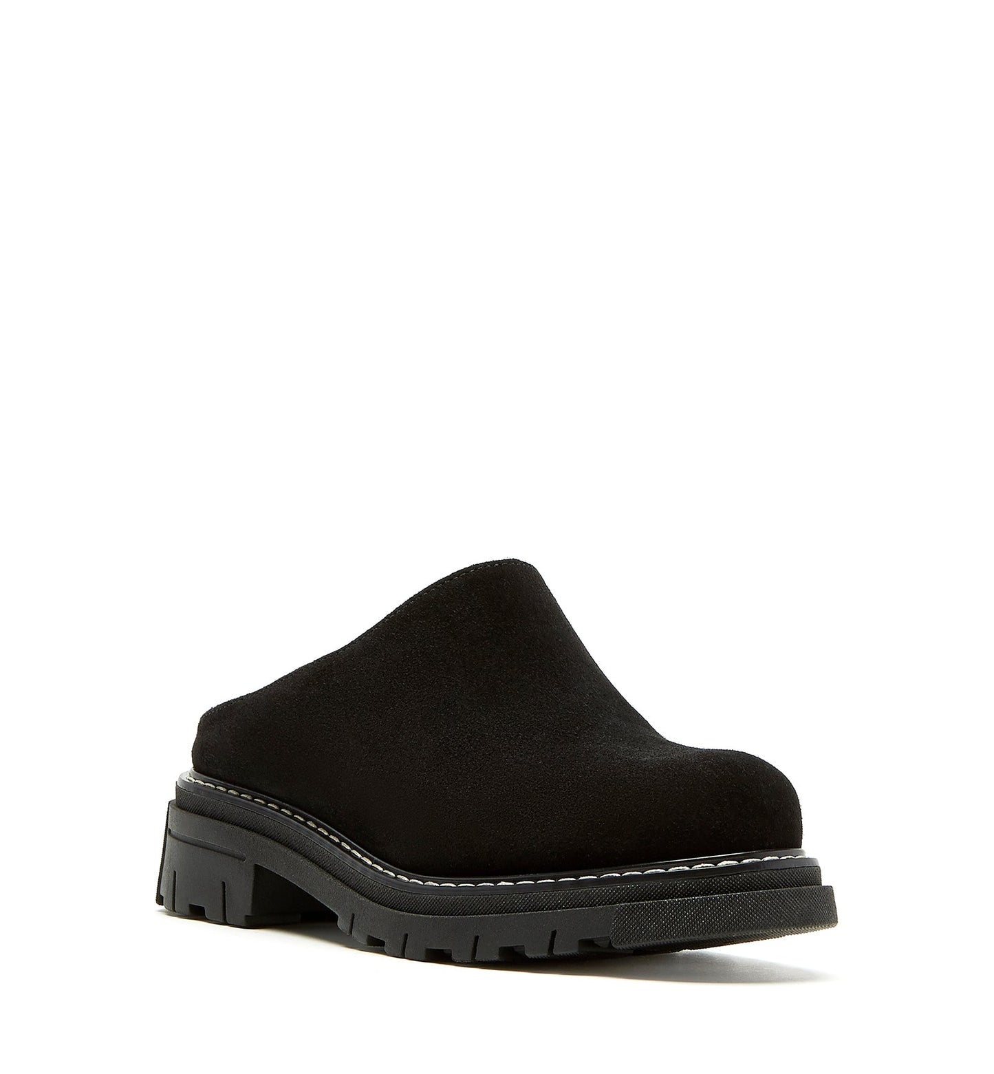 La Canadienne DEA SHEARLING-LINED SUEDE MULE Women