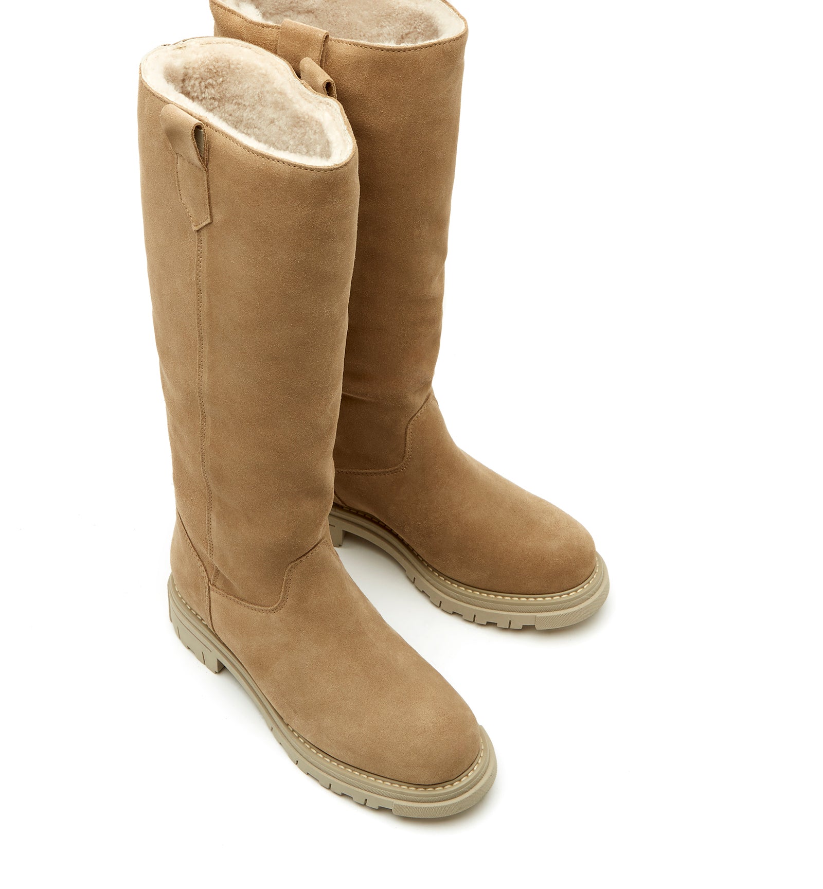 La Canadienne DALLY SHEARLING-LINED SUEDE BOOT Women