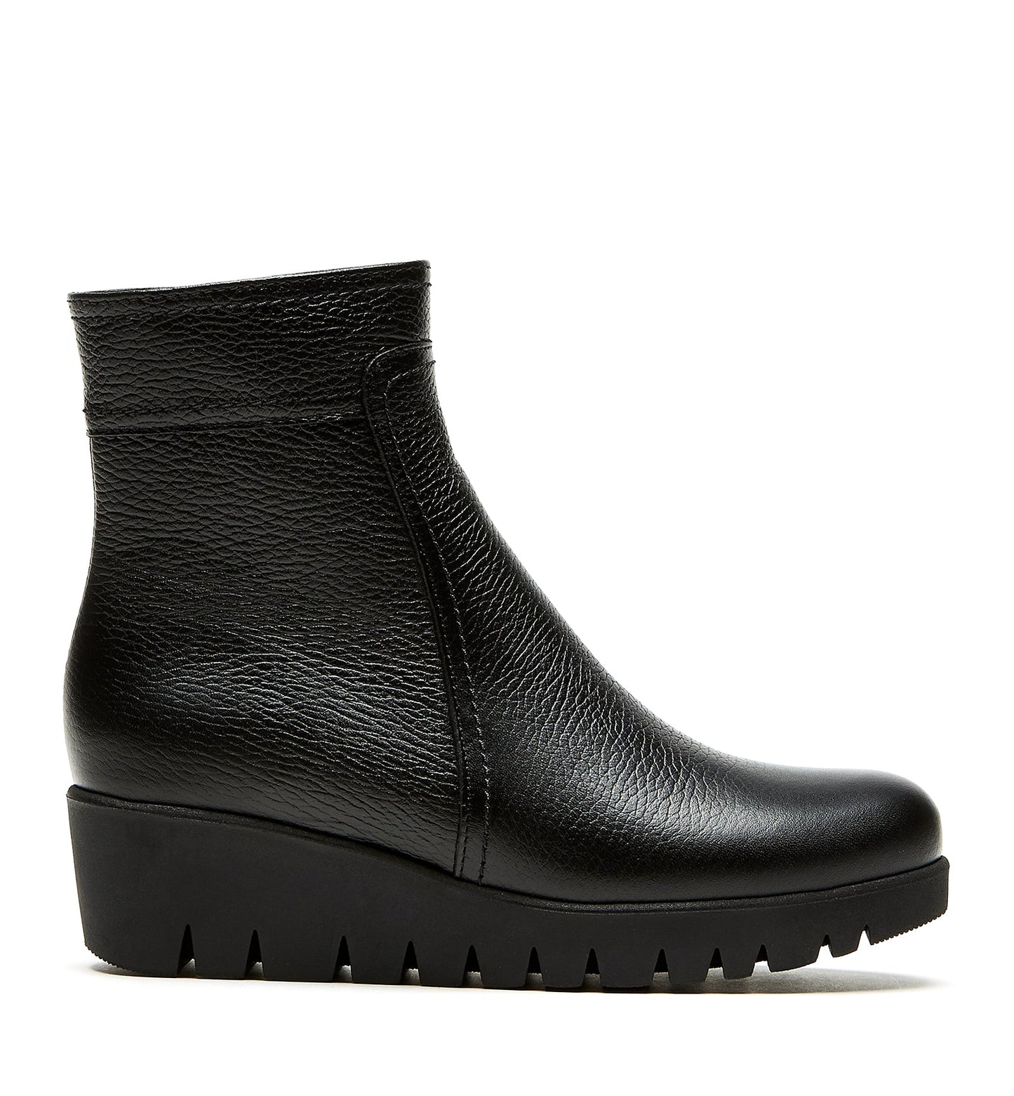 La Canadienne TOKEN PEBBLED LEATHER BOOTIE Women