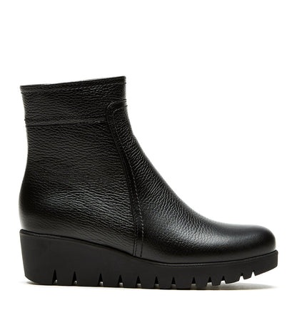 La Canadienne TOKEN PEBBLED LEATHER BOOTIE Women