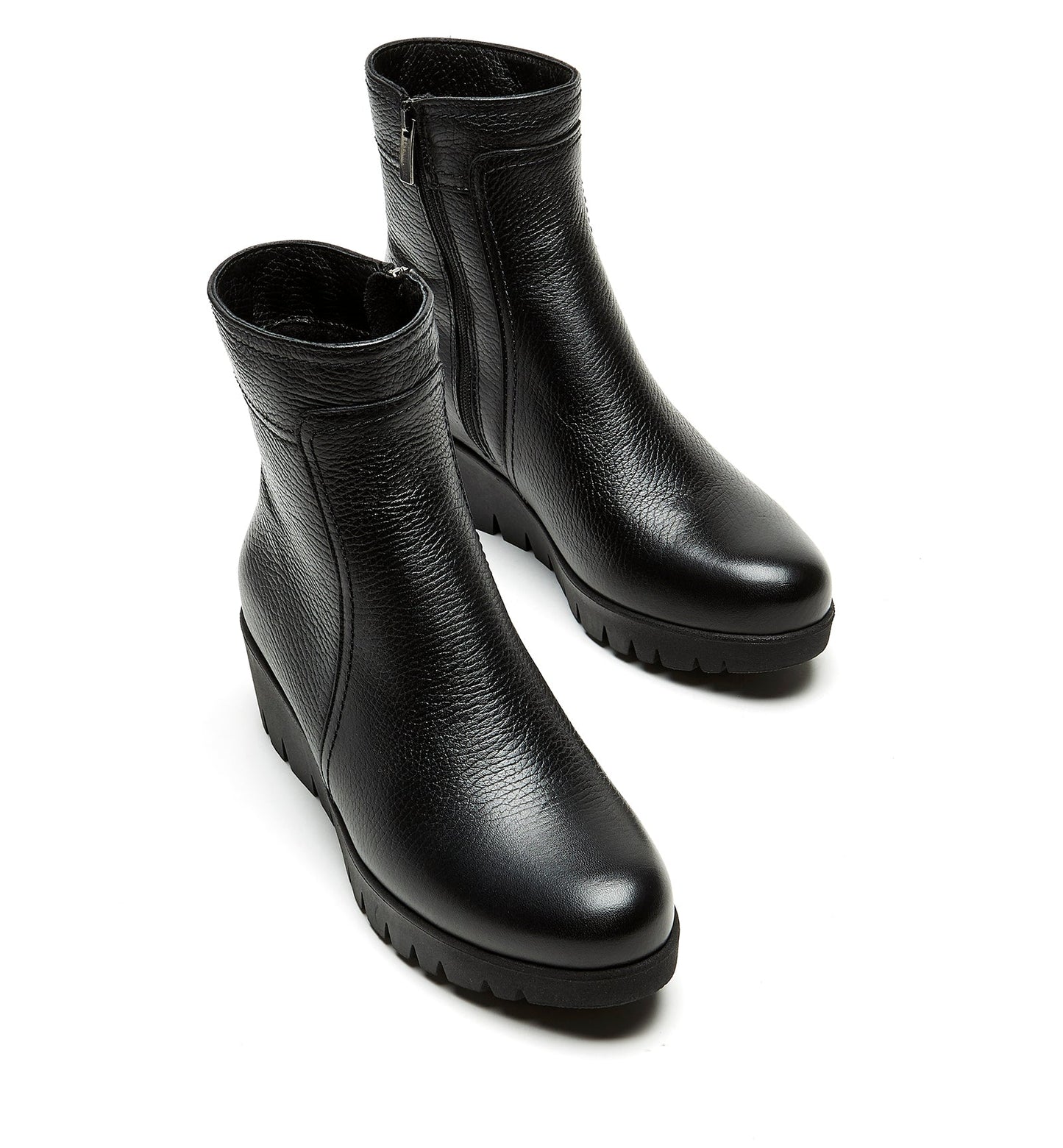 La Canadienne TOKEN PEBBLED LEATHER BOOTIE Women
