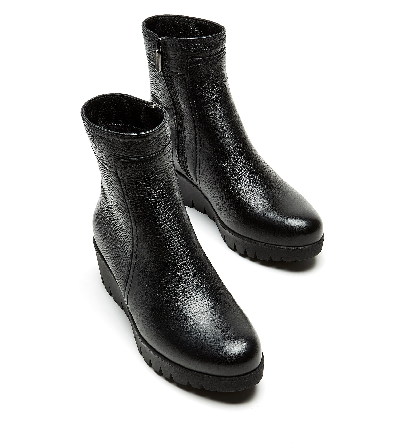 La Canadienne TOKEN PEBBLED LEATHER BOOTIE Women