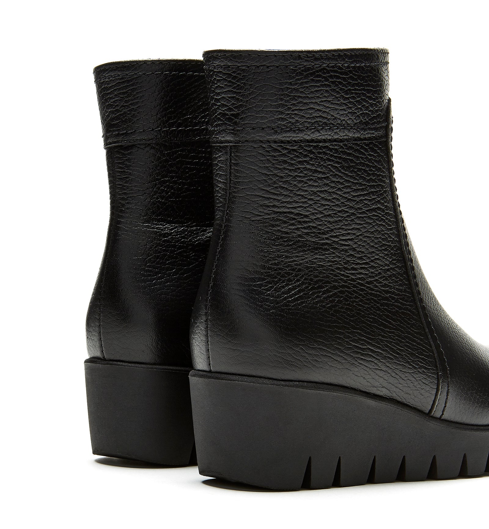 La Canadienne TOKEN PEBBLED LEATHER BOOTIE Women