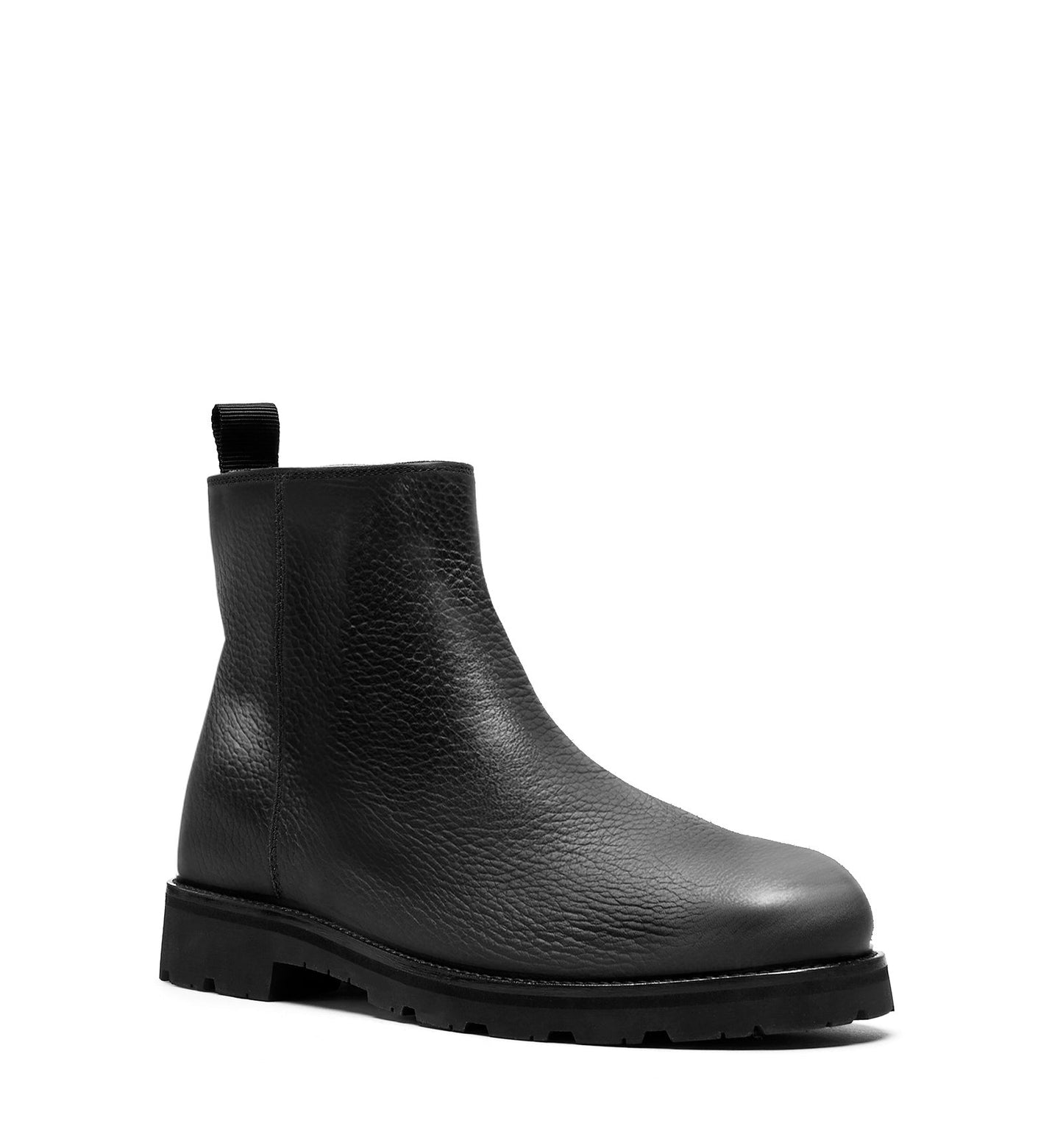 La Canadienne LUDO MEN'S SHEARLING-LINED PEBBLED LEATHER BOOT Men