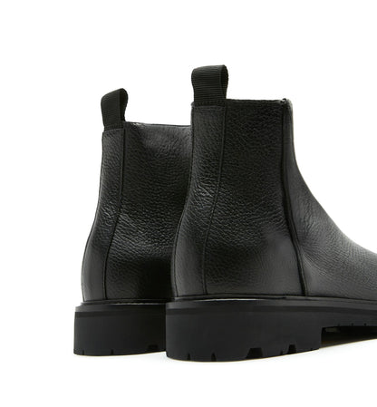 La Canadienne LUDO MEN'S SHEARLING-LINED PEBBLED LEATHER BOOT Men