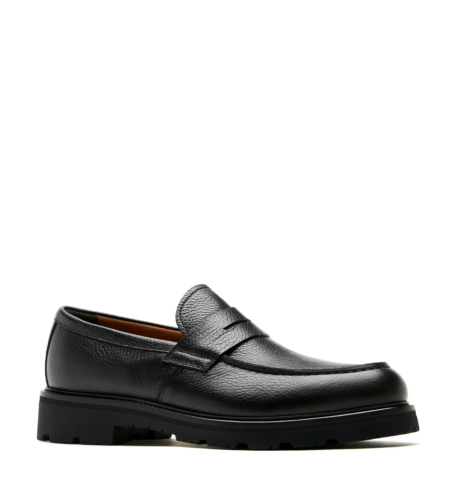 La Canadienne LEX MEN'S PEBBLED LEATHER LOAFER Men