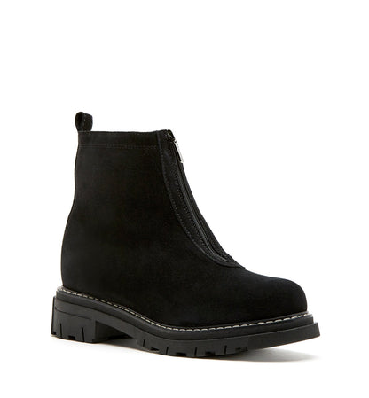 La Canadienne DEON SHEARLING-LINED SUEDE BOOTIE Women