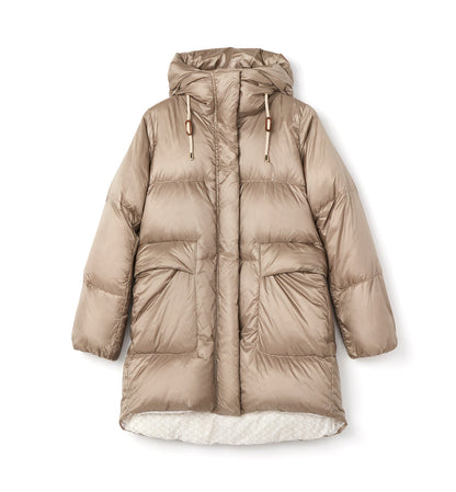La Canadienne FELICIA HOODED LONG PUFFER COAT Women