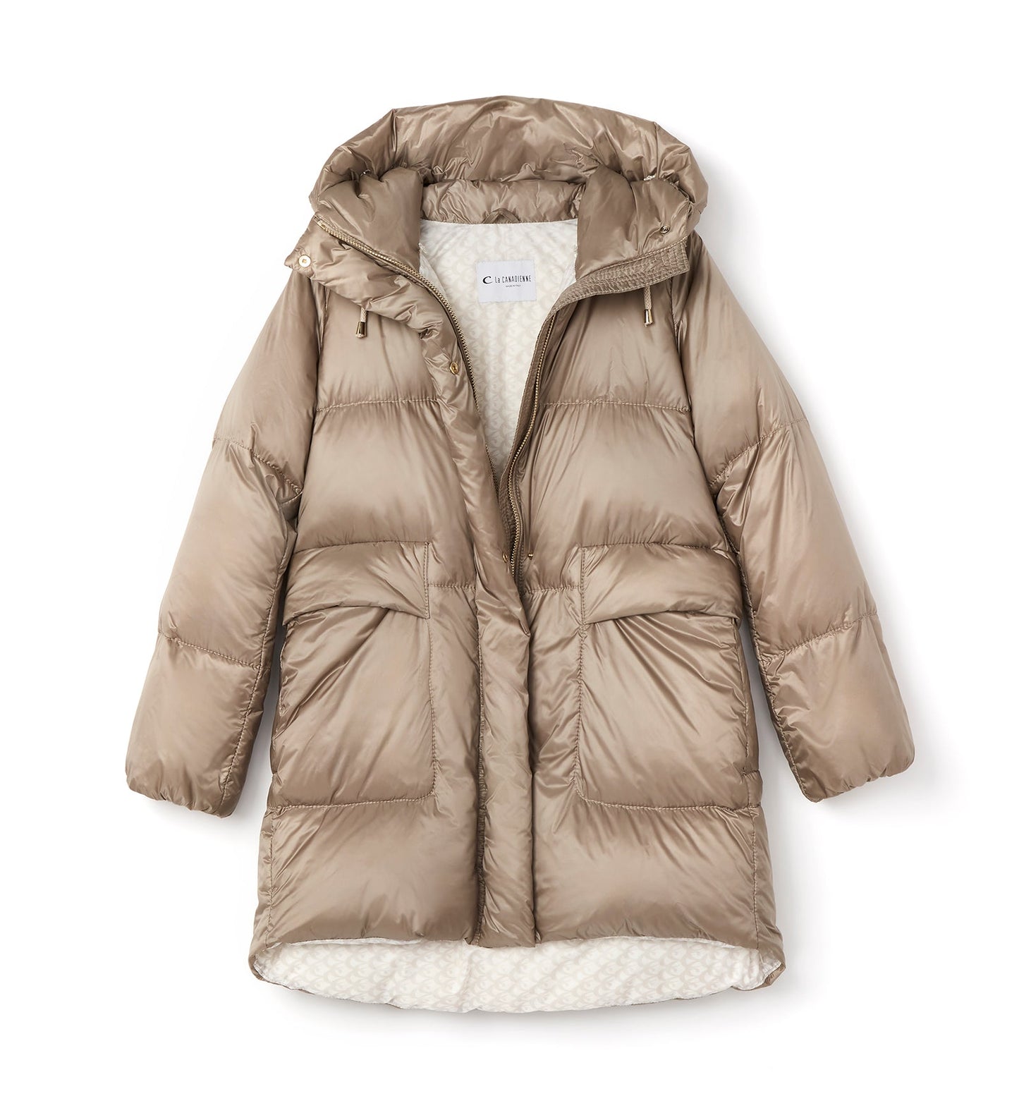 La Canadienne FELICIA HOODED LONG PUFFER COAT Women