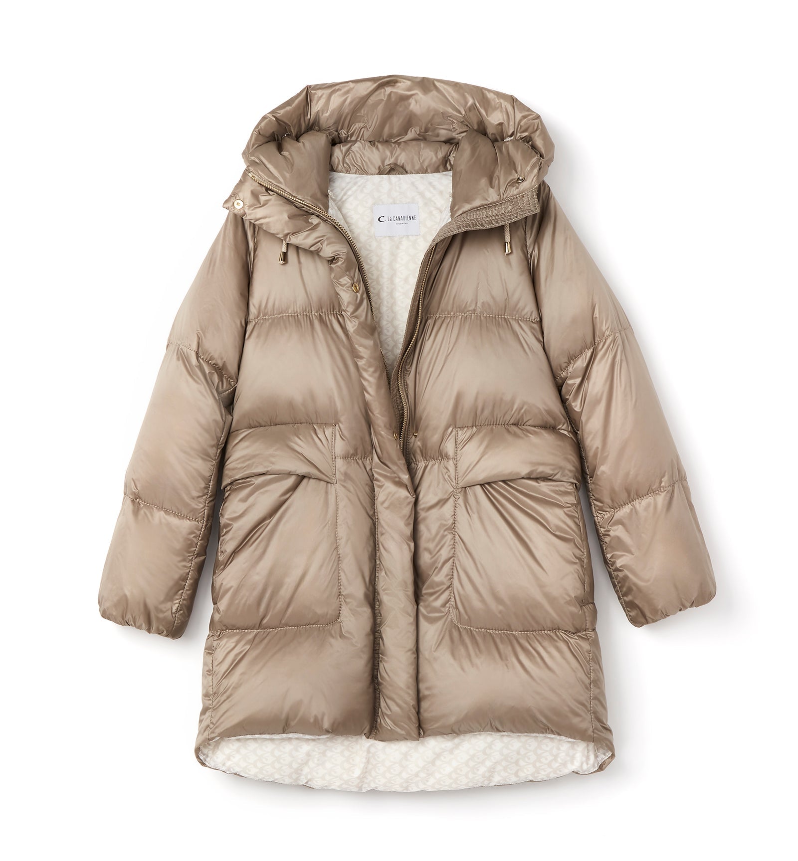 La Canadienne FELICIA HOODED LONG PUFFER COAT Women