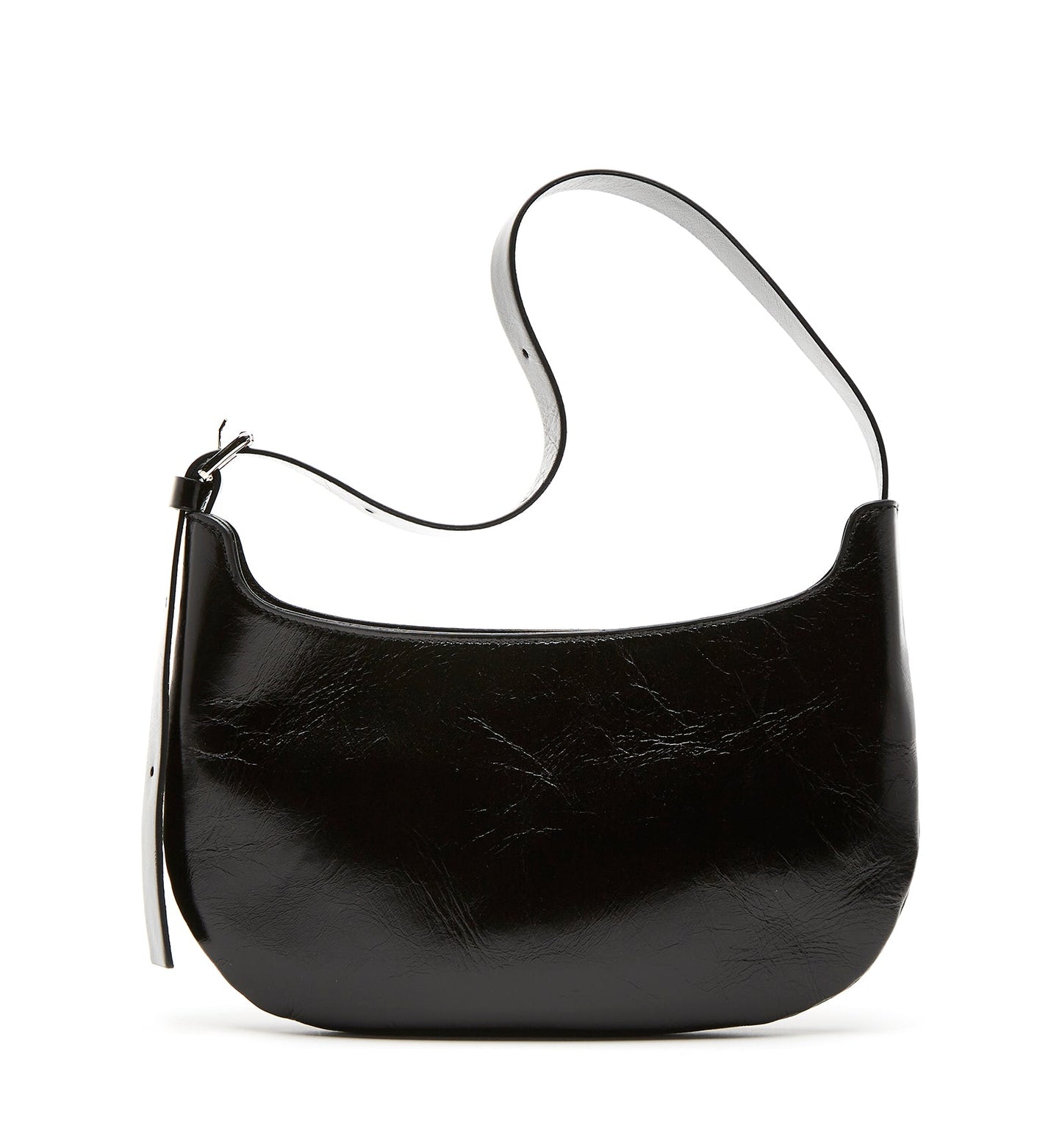 La Canadienne PRESTYN CRINKLE LEATHER SHOULDER BAG Women